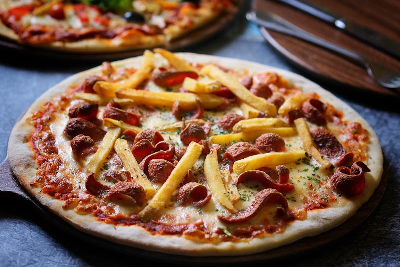 Pepperoni pizza loaded with double pepperoni